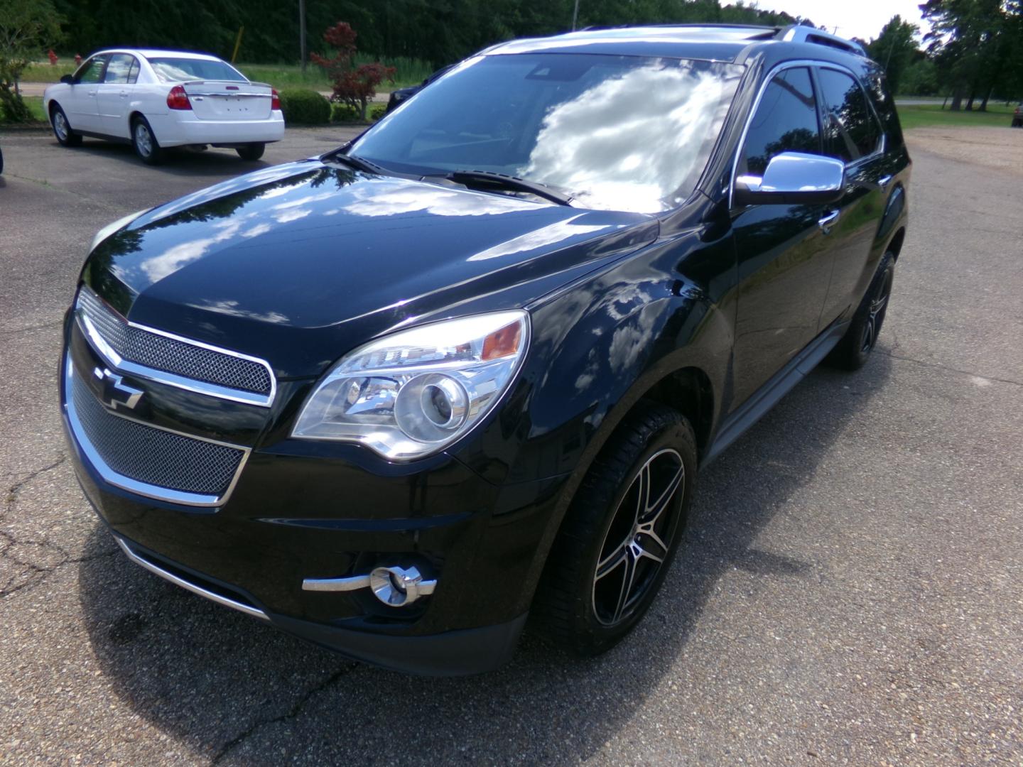 2013 Black /Brown Chevrolet Equinox LTZ 2WD (2GNALFEK4D6) with an 2.4L L4 DOHC 16V engine, 6-Speed Automatic transmission, located at 401 First NE, Bearden, AR, 71720, (870) 687-3414, 33.726528, -92.611519 - Photo#0